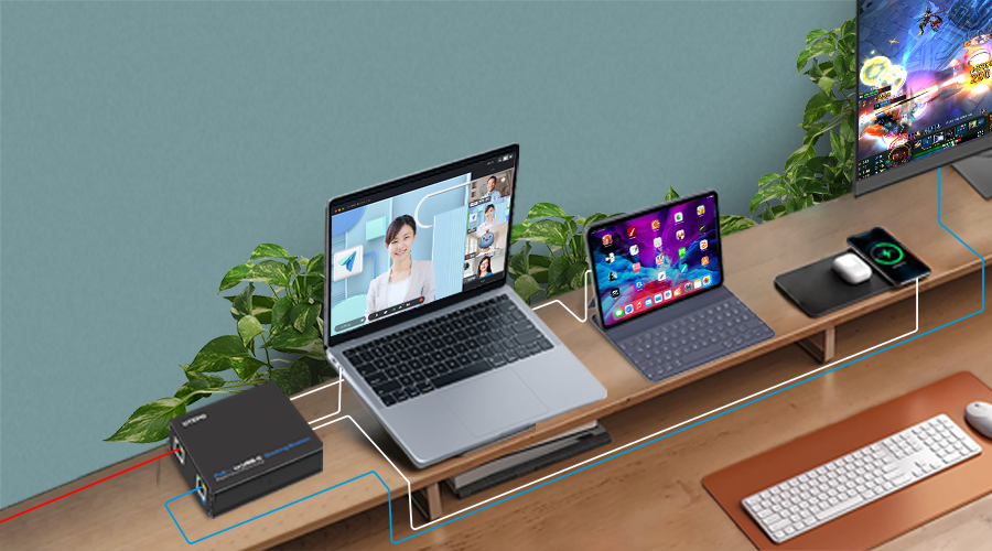 新品上市！新一代桌面上網充電神器 ，顛覆你的上網體驗