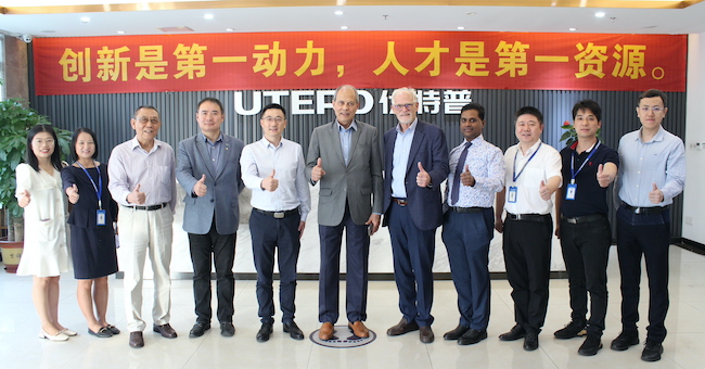 IEEE主席兼CEO Saifur Rahman一行蒞臨優特普考察交流